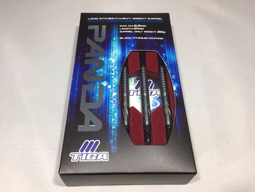 TIGAの『Scott Kirchnerモデル PANDA Black Titanium Coating』を投げ